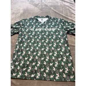 Zaxby's Employee camo Shirt It Ain't‎ Over 2Xl